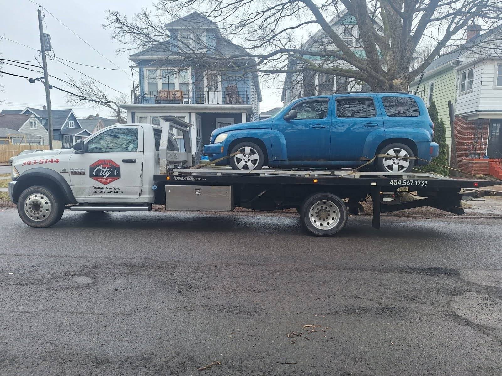 City's Towing — Depew NY towing and lockout service