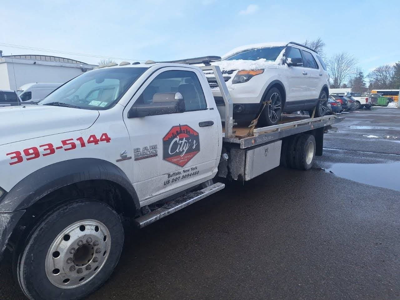 Flatbed towing Amherst NY